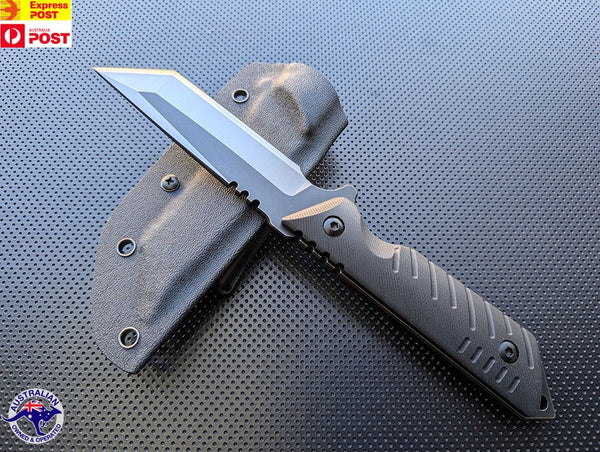 Multi functional high hardness camping survival handle knife, fixed blade tactical knife, hunting knife, survival knife, hunting and camping accessory with a combination sheath, suitable for everyday carry, outdoor gear