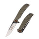7.9 Inch Folding Pocket Knife, High Carbon Steel Blade