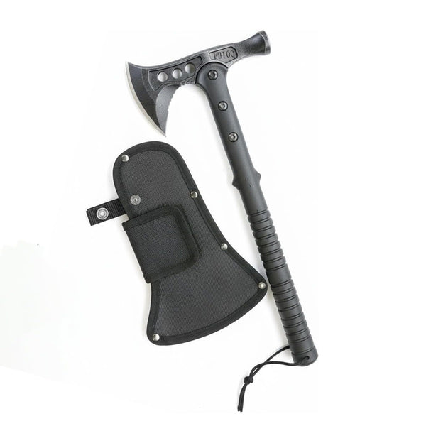 Camping Axe with Sheath,Multitool Hatchet with Non-Slip Handle, Portable Hand