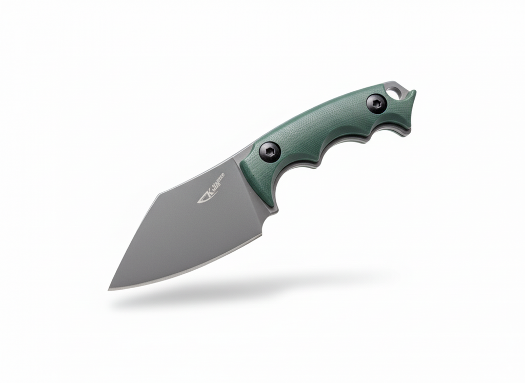 Knife Master Outdoor Camping Fixed Blade Knife, EDC Knife with Kydex Sheath, Stainless Steel, Suitable for Daily Use, Outdoor Activities, Camping, and Hiking