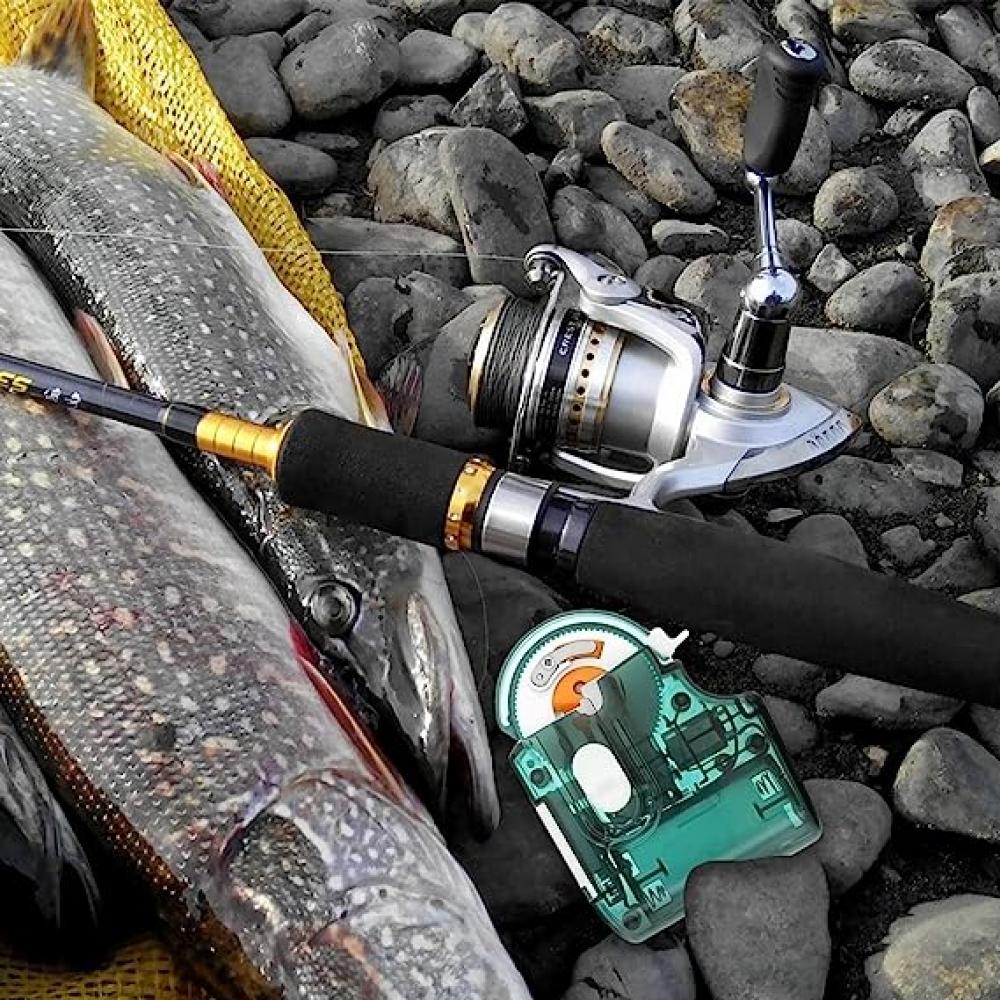 automatic fishing hook tier Electric Device Automatic Fishing Hook Tier Tool, Electric Fast Tyer Machine Tying Device Tie Knot Lure Fishing Hook Line Bundle Quick Knot Device,Fishing Tackle,Fishing Accessories – KnifeMaster Australia