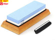 Knife Sharpening Stone , 2 Side Grit 1000/6000 Premium Whetstone Knife Sharpener