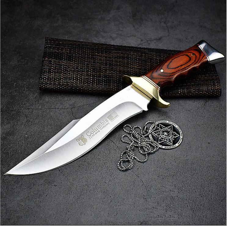 Fixed Blade Columbian SA85 Knife Outdoor Hunting Survival Knife Master AU