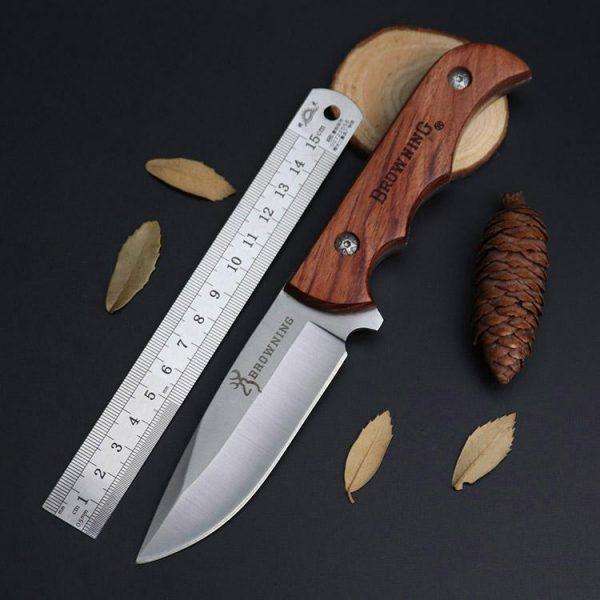 Browning Fixed Blade Knife Hunting Camping Tactical Outdoor Tool AU Stock Sheath - www.knifemaster.com.au