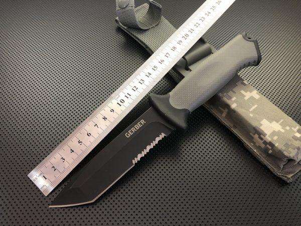 Genuine Gerber Hunting Camping Fixed Blade Knife PRODIGY TANTO CAMO NYLON SHEATH - www.knifemaster.com.au