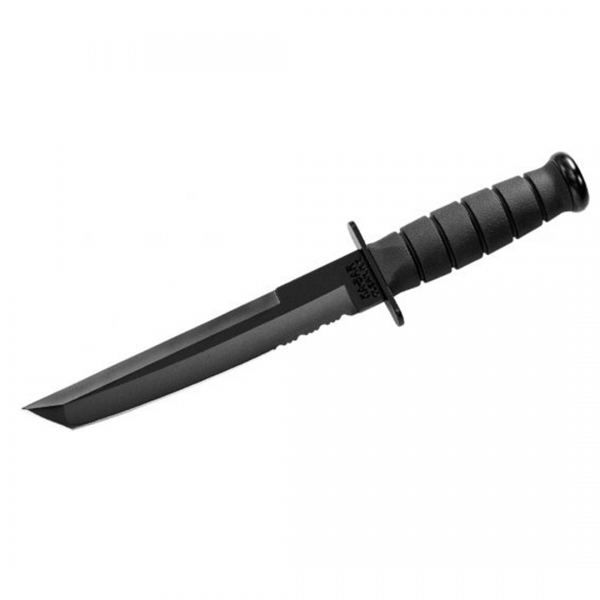 KA-BAR Tanto 1245 Fighting Knife Combo Blade With Kraton G Handle - www.knifemaster.com.au