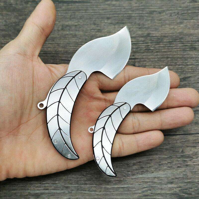 Mini Pocket Folding Leaf Knife Camping Outdoor Fishing Small Keyring AU Stock - www.knifemaster.com.au