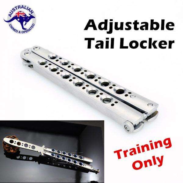 Butterfly Knife Training Trainer Practice Steel Adjustable Locker BM40 Folding - www.knifemaster.com.au