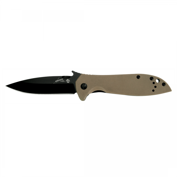 Kershaw Emerson Folding Knife Black Blade - www.knifemaster.com.au