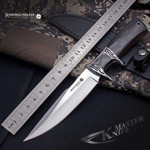 Fixed Blade Viking Knife Hunting Combat Survival Stainless Steel Military Sheath - www.knifemaster.com.au